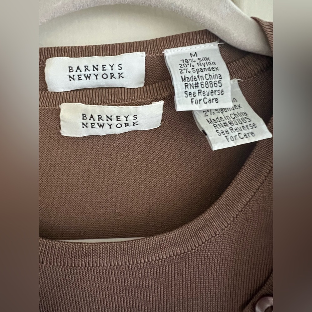 Barneys New York silk blend sweater set - Picture 5 of 10